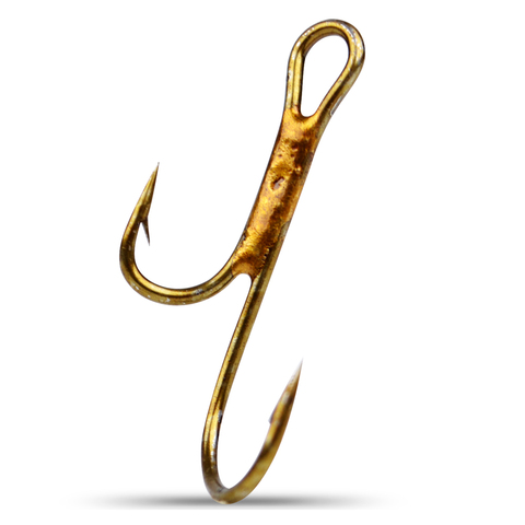Peces rey 20 unids/lote 1 #2 #4 #6 #8 # oro de acero al carbono de Pesca cuchillo afilado filo ganchos oro púas gancho Fisher Pesca abordar ► Foto 1/6