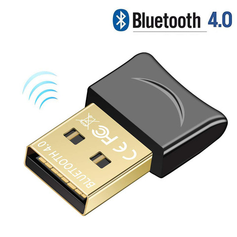 Adaptador Bluetooth para PC, receptor Dongle USB Bluetooth, transferencia inalámbrica, Compatible con auriculares estéreo, Windows de escritorio ► Foto 1/6