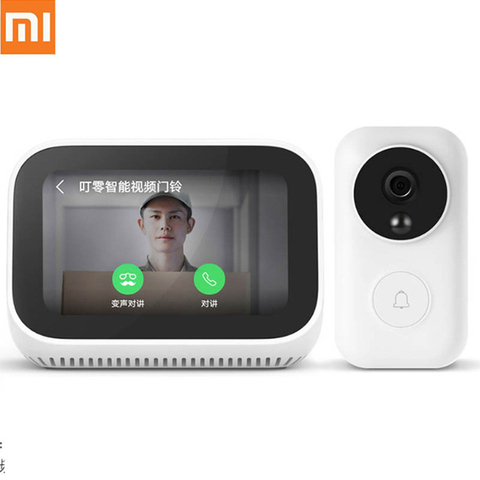 Xiaomi-Altavoz Bluetooth 5,0 con pantalla táctil, Original, pantalla Digital, despertador, WiFi, conexión inteligente ► Foto 1/6