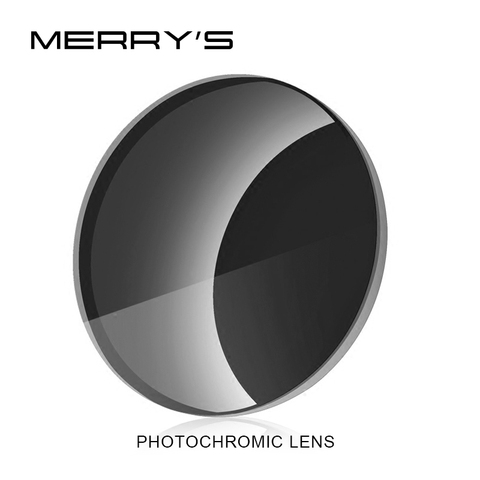 MERRYS-gafas de sol de resina para miopía, lentes fotocromáticas graduadas, lentes de CR-39 para miopía, serie 1,56 1,61 1,67 ► Foto 1/6