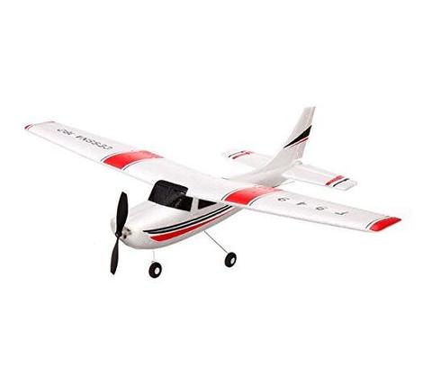 Parkten WLtoys-Micro avión a control remoto BNF sin transmisor Dron al aire libre, juguete para niños mayores de 14 años, F949, 2,4G, 3 CANALES, Cessna 182 ► Foto 1/6