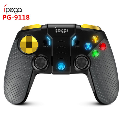 IPega PG-9118 Gamepad inalámbrico Bluetooth Multimedia controlador de juego Joystick consola de juegos Android ios PC del teléfono para Xiaomi ► Foto 1/6