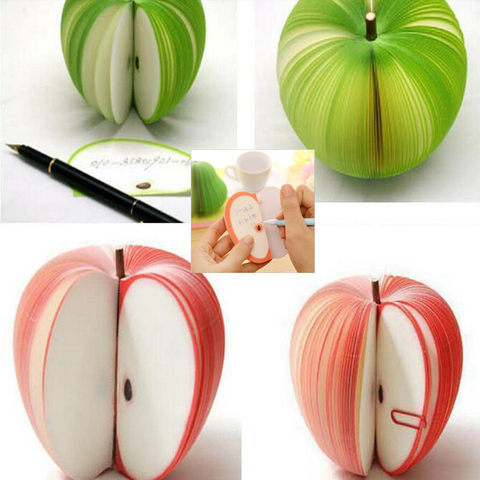 Corea papelería Kawaii lanzamiento planificación Sticky Fruit Memo niño regalo para estudiantes papelería escuela Oficina suministros ► Foto 1/6
