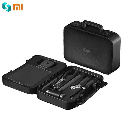 Original Xiaomi MIIIW 6 + 2 DIY Kit de herramientas de mano, herramientas de reparación con destornillador llave martillo cinta alicates cuchillo caja de Herramientas ► Foto 1/1