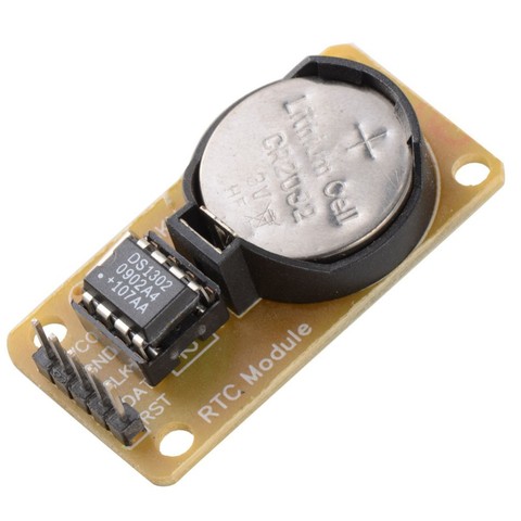 Módulo de reloj en tiempo Real DS1302, gran oferta, Electrónica Inteligente, CR2032, placa de desarrollo arduino UNO MEGA, Kit de iniciación Diy ► Foto 1/6