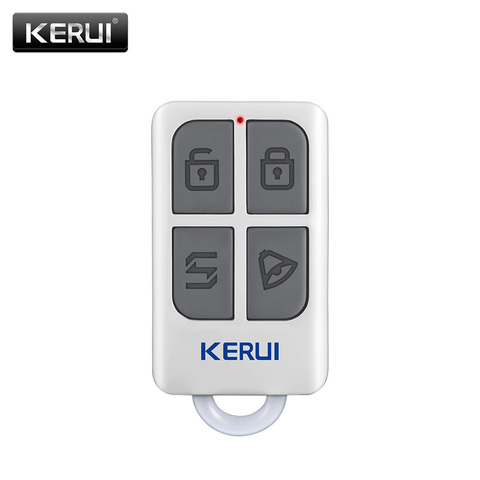 KERUI inalámbrico de alto rendimiento portátil de Control remoto 4 llavero de botones para WIFI GSM PSTN sistema de alarma de seguridad para el hogar ► Foto 1/5