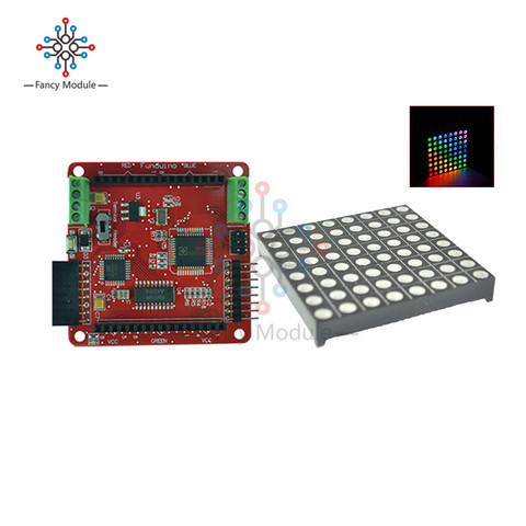 Matriz LED de 8x8 RGB a todo Color con controlador de matriz mágica, Kit de escudo Colorduino para bricolaje ► Foto 1/3