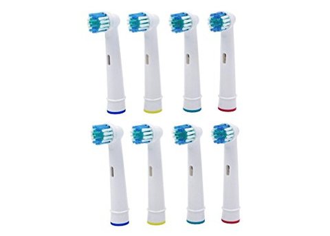 8 Uds cabezales de cepillo de dientes eléctrico de Braun Oral B de cerdas suaves... vitalidad Dual limpio/atención profesional SmartSeries ► Foto 1/2