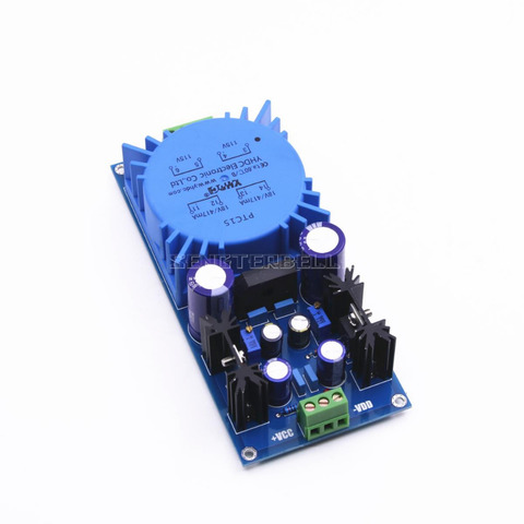 Ensamblado LM317 LM337 transformador regulador de voltaje de salida ajustable preamplificador Placa de alimentación para amplificador de Audio ► Foto 1/5