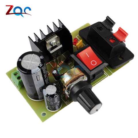 Kit electrónico placa de circuito DIY Kit LM317 voltaje ajustable regulada Step-down fuente de alimentación MÓDULO DE Suite ► Foto 1/5