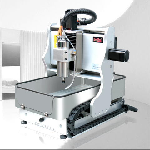 Pequeña máquina de grabado de alta precisión de procesamiento CNC de perforación y fresado de carpintería Jade Metal ► Foto 1/6
