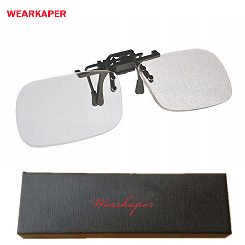 WEARKAPER Flip Clip en abatible hacia arriba abajo lector lupas, gafas portátiles de lectura sin montura ► Foto 1/4