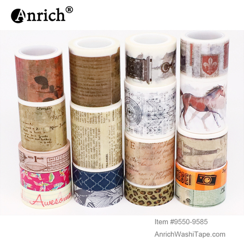 Envío gratis y cupón washi tape,Washi tape, diseño básico, colocación opcional, en venta, #9550-9585 ► Foto 1/6