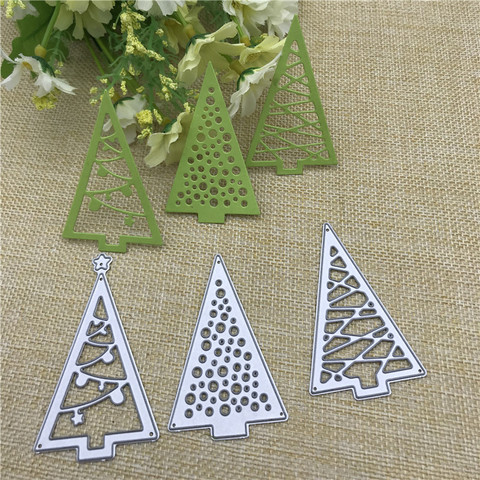 Troqueles de corte de Metal para árbol de Navidad, plantillas troqueladas para manualidades, álbum de recortes, tarjeta de papel para álbum en relieve ► Foto 1/4