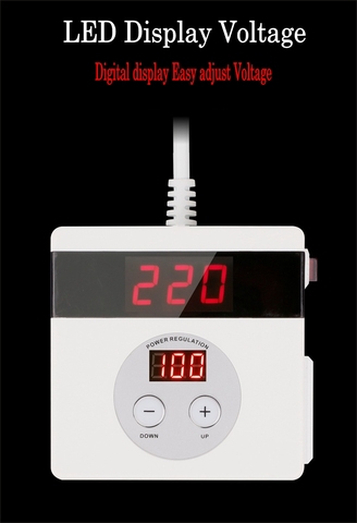 Regulador de voltaje electrónico AC 220V 4000W SCR, ajuste del controlador de velocidad de temperatura, termostato de atenuación, fuente de alimentación regulada ► Foto 1/6