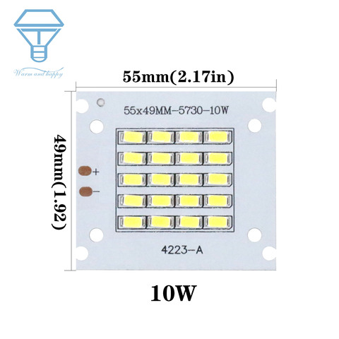 50W 100W 150W 200W 20W SMD5730 LED lámpara de Chip de Reflector LED de alta potencia DC30-36V para de interior al aire libre de la PCB DIY Kit ► Foto 1/6