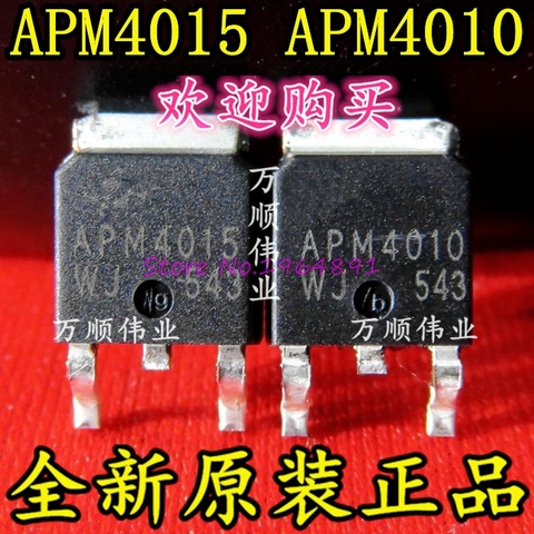 10 unids/lote APM4015P TO-252 APM4015 SMD APM4010N APM4010 TO252 In Stock ► Foto 1/1