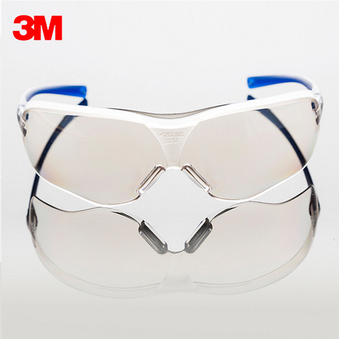 3 M 10436 Gafas de protección Gafas trabajo al aire libre deportes Bicicletas Ciclismo ultravioleta anti choque Gafas anti-polvo resistente al sol ► Foto 1/6