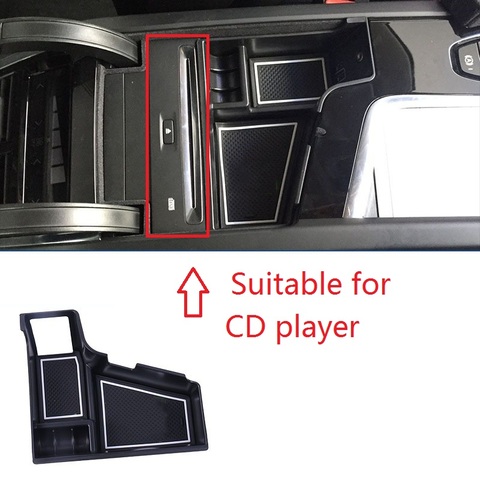 Adecuado para Volvo XC90 modelo 2015-2022 xc90 para compartimento de apoyabrazos central caja de almacenamiento de accesorios de coche ► Foto 1/6