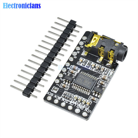 Placa decodificadora de interfaz PCM5102 DAC I2S, tablero de tarjeta de sonido Digital, GY-PCM5102 de Audio, módulo de reproductor de formato Phat para Raspberry Pi ► Foto 1/1