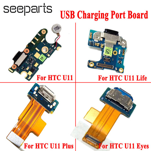 Conector de carga para HTC U11 U12 Plus, puerto de carga, conector de clavija para HTC U11 Life/Eyes, puerto de carga, Cable flexible ► Foto 1/5