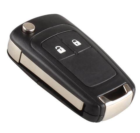 Carcasa para llave de Control remoto de coche carcasa para Vauxhall, OPEL ASTRA Holden, 2 botones, llave plegable con Control remoto ► Foto 1/6
