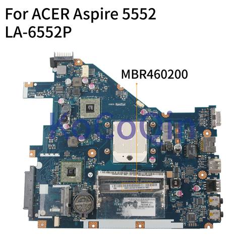 KoCoQin-placa base para ordenador portátil ACER Aspire 5552, placa base PEW96 LA-6552P MBR4602001 AMD ► Foto 1/5