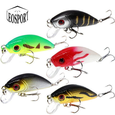 Minnow-señuelo de pesca de 50mm, 3,6g, cebo duro Topwater, Crankbait japonés, Wobblers, aparejos de pesca de carpa Artificial ► Foto 1/6