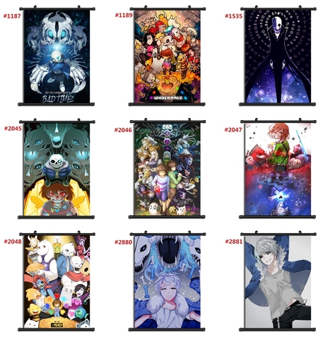 Undertale-cartel de manga de Anime para pared, desplazamiento B ► Foto 1/3