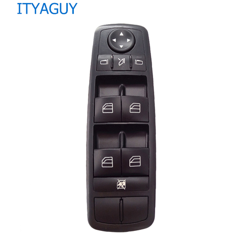 Interruptor de la ventana de energía 2518300290 A2518300290 un 251 de 830 02 90 para Mercedes Benz W164 GL320 GL350 GL450 ML320 ML350 ML450 ML500 R ► Foto 1/5