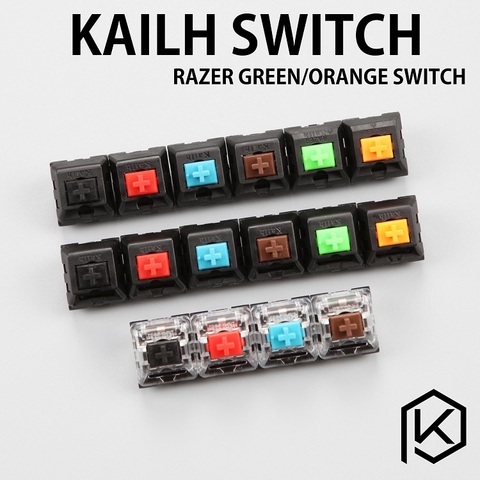 Kailh-Interruptor de 3 pines para teclado mecánico, accesorio para teclado personalizado xd64 xd60 eepw84 gh60 tada rgb 87 104 zz96 ► Foto 1/5