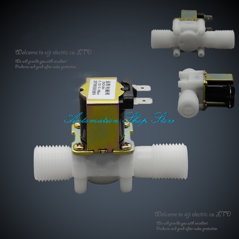 Válvula Solenoide de plástico de 1/2 