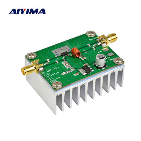 AIYIMA 433MHz 8W placa amplificadora de potencia de RF HF de amplificadores de frecuencias de potencia Digital Amplificador ► Foto 1/6