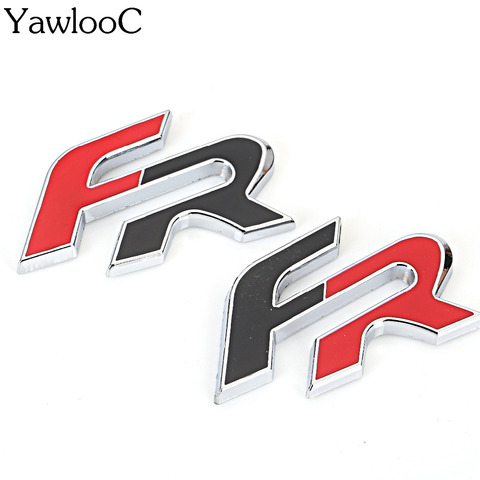 Metal 3D FR Car Sticker emblema insignia para Seat Leon FR + Ibiza Cupra Altea Exeo Formula car Styling ► Foto 1/5
