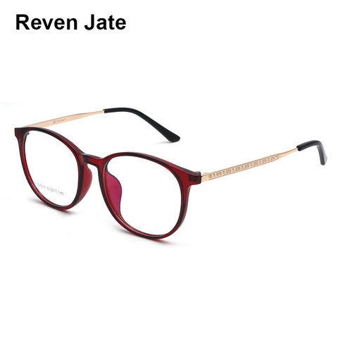 Reven Jate S1017 acetato de borde completo Flexible de alta calidad Marco de gafas para hombres y mujeres gafas óptica gafas de Marco ► Foto 1/6