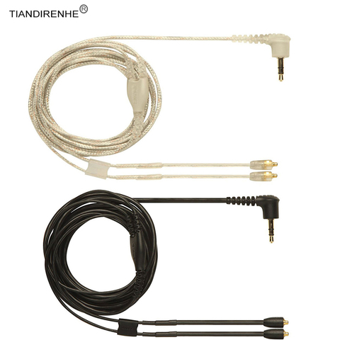 MMCX SE535 Original actualización chapados en plata Cable de alambre para Shure SE215 SE315 SE846 UE900 auriculares para iPhone xiaomi ► Foto 1/6