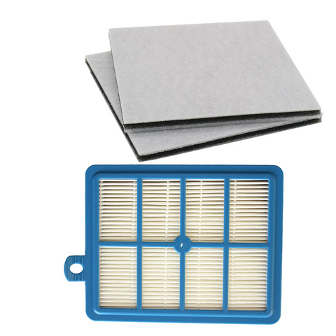 Filtro Hepa H12 H13 reutilizable + 2 Uds., filtro de algodón para Motor de Philips Electrolux AEG EFH12W AEF12W FC8031 EL012W FC9080 FC9088 ► Foto 1/5