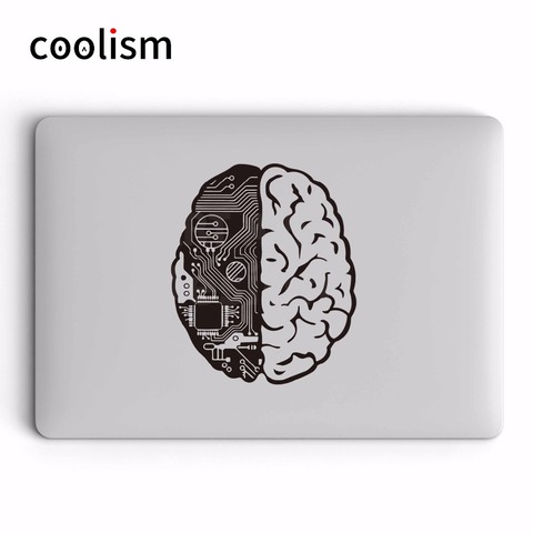 Cerebro calcomanía de vinilo para Laptop Macbook 16 