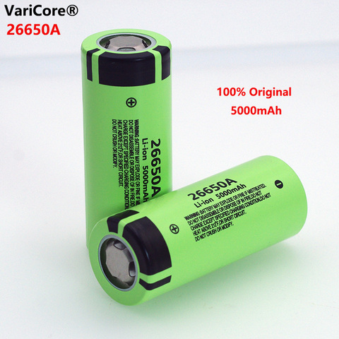 VariCore-batería de ion de litio para linterna herramientas eléctricas, batería recargable de 3,7 V y 5000mA, descargador de 20A, 1-6 Uds. ► Foto 1/1