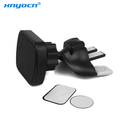 Magnetic Car Phone Holder Clip 360 grados ajustable coche CD ranura soporte de aire Universal para el iPhone para samsung ► Foto 1/6