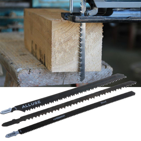 Hoja de sierra recíproca HCS de 180mm/250mm para paneles de láminas de madera dura para cortar Metal seguridad de carpintería ► Foto 1/6