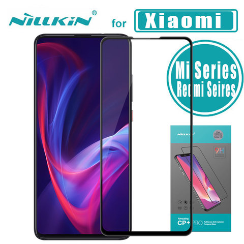 Para Xiaomi Redmi K20 7A Protector de pantalla de vidrio templado funda de la cubierta completa de vidrio para Xiaomi Mi 9T Pro A3 CC9 mezclar 3 Poco F1 de vidrio ► Foto 1/6