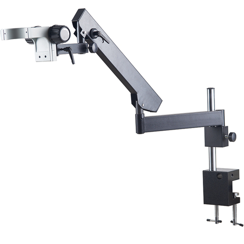 Abrazadera de Pilar articulado, soporte de Microscopio de 76mm, brazo de dirección ajustable, Zoom estéreo, accesorios para Microscopio Trinocular ► Foto 1/6