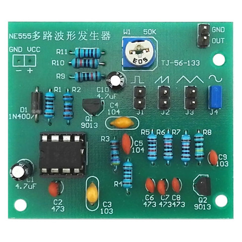 Generador de forma de onda de varios canales, Kit de bricolaje, Kit de entrenamiento DIY electrónico de onda triangular/sinusoidal ► Foto 1/4