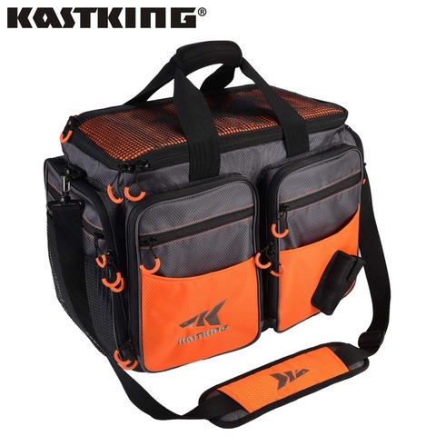 KastKing pesca bolsa de gran capacidad de señuelo de pesca paquete al aire libre cintura bolsas de cajas de alicates de almacenamiento ► Foto 1/6