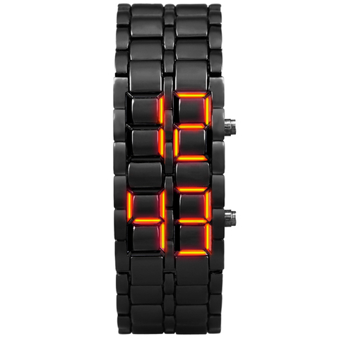 Aidis youth-relojes deportivos para hombre, electrónico, resistente al agua, de segunda generación, binary LED digital, reloj de pulsera de aleación ► Foto 1/6