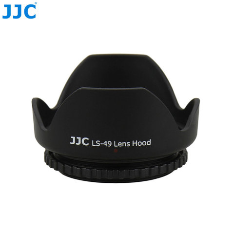 JJC, parasol Universal de Zoom estándar de 49mm, 52mm, 55mm, 58mm, 62mm, 67mm, 72mm, 77mm, Protector de lente de cámara ► Foto 1/6