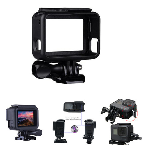 Suptig para GoPro accesorios marco protector carcasa para videocámara para GoPro Hero2022 Hero5 6 Hero 7 Black Cámara de Acción ► Foto 1/6