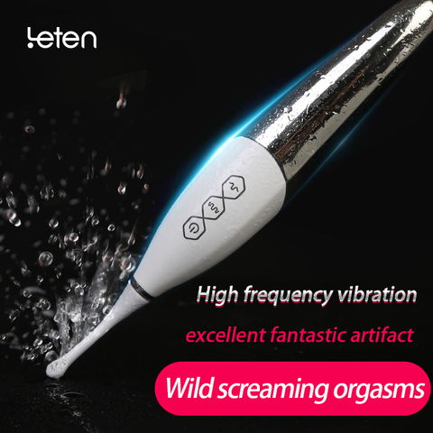 Leten vibrador de vibración de alta frecuencia rápido scream orgasmo clítoris estimulación masajeador juguetes sexuales para mujeres ► Foto 1/6