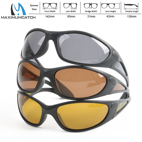 Maximumcatch-gafas de sol deportivas, colores marrón, amarillo y gris, para elegir ► Foto 1/6